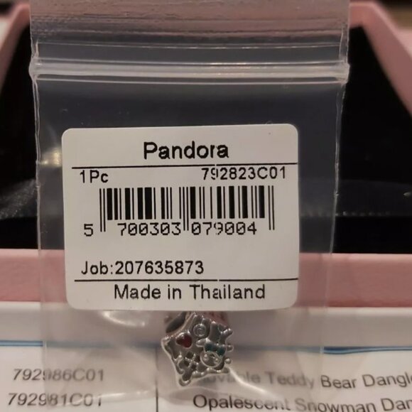 Auth PANDORA STERLING SILVER GINGERBREAD HOUSE CHARM 792823C01 *2023 COLLECTION* - Picture 11 of 12